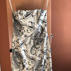 Robin Jordan strapless dress, size 2